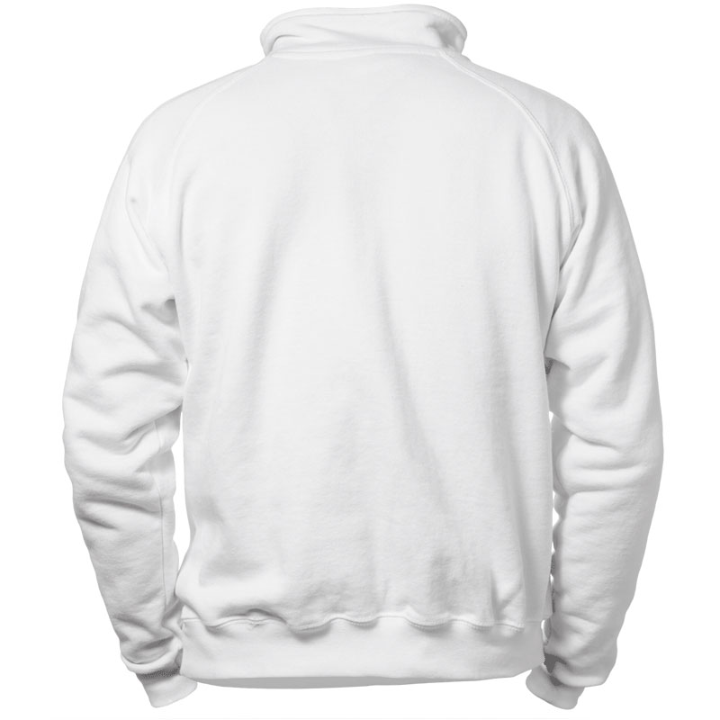 Sudadera  Media Cremallera Unisex Trasero